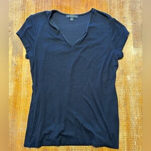 INC ribbed V neck.
